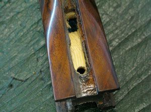 stock repairs - Greenwood Gunsmiths Tern Hill, Shropshire, UK